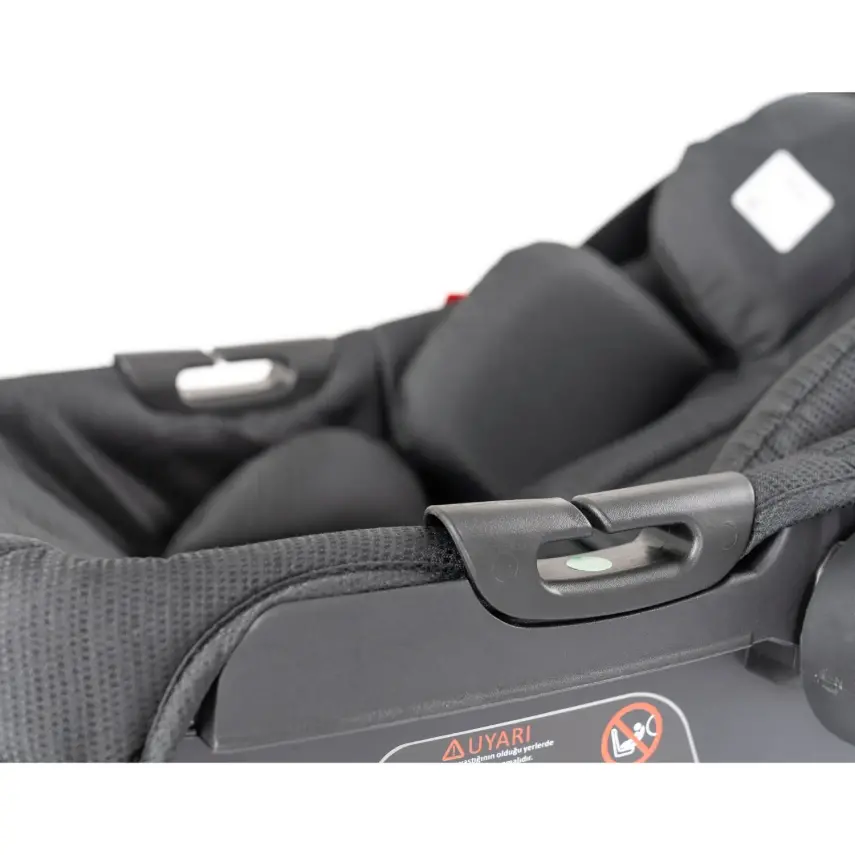 Duux Pro Max2  I-Size Çift Yönlü Kolay Katlanabilen Su Geçirmeyen Travel Sistem-Seyahat Sistem Bebek Arabası Yağmurluk Hediyeli Black - 17