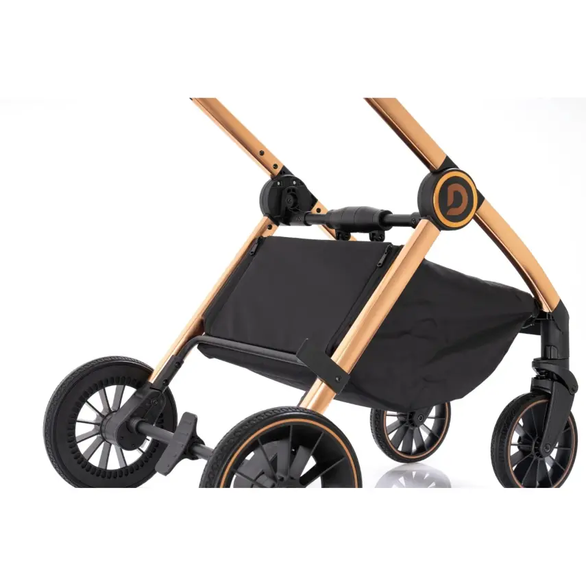 Duux Pro Max2  I-Size Çift Yönlü Kolay Katlanabilen Su Geçirmeyen Travel Sistem-Seyahat Sistem Bebek Arabası Yağmurluk Hediyeli Black - 14