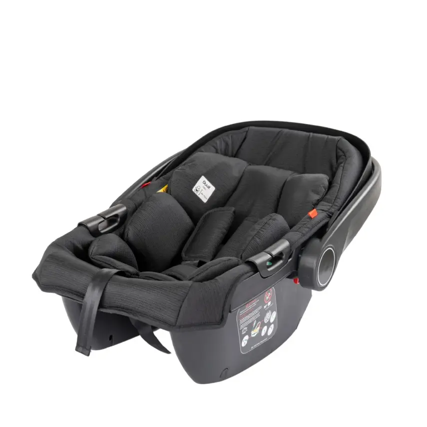 Duux Pro Max2  I-Size Çift Yönlü Kolay Katlanabilen Su Geçirmeyen Travel Sistem-Seyahat Sistem Bebek Arabası Yağmurluk Hediyeli Black - 28