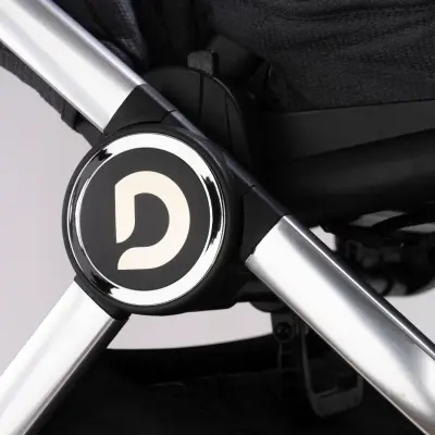 Duux Pro Max2  I-Size Çift Yönlü Kolay Katlanabilen Su Geçirmeyen Travel Sistem-Seyahat Sistem Bebek Arabası Yağmurluk Hediyeli Dark Grey - 14