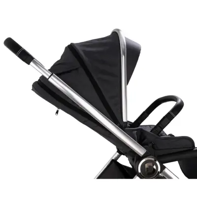 Duux Pro Max2  I-Size Çift Yönlü Kolay Katlanabilen Su Geçirmeyen Travel Sistem-Seyahat Sistem Bebek Arabası Yağmurluk Hediyeli Dark Grey - 22