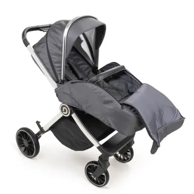 Duux Pro Max2  I-Size Çift Yönlü Kolay Katlanabilen Su Geçirmeyen Travel Sistem-Seyahat Sistem Bebek Arabası Yağmurluk Hediyeli Dark Grey - 24