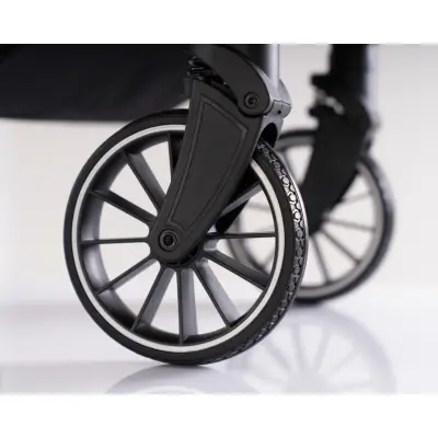 Duux Pro Max2  I-Size Çift Yönlü Kolay Katlanabilen Su Geçirmeyen Travel Sistem-Seyahat Sistem Bebek Arabası Yağmurluk Hediyeli Dark Grey - 26