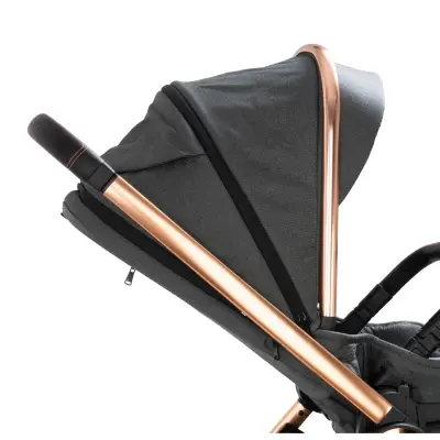 Duux Pro Max2  I-Size Çift Yönlü Kolay Katlanabilen Su Geçirmeyen Travel Sistem-Seyahat Sistem Bebek Arabası Yağmurluk Hediyeli Green - 6