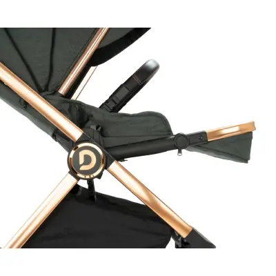 Duux Pro Max2  I-Size Çift Yönlü Kolay Katlanabilen Su Geçirmeyen Travel Sistem-Seyahat Sistem Bebek Arabası Yağmurluk Hediyeli Green - 12