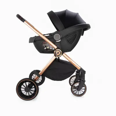 Duux Pro Max2  I-Size Çift Yönlü Kolay Katlanabilen Su Geçirmeyen Travel Sistem-Seyahat Sistem Bebek Arabası Yağmurluk Hediyeli Green - 3