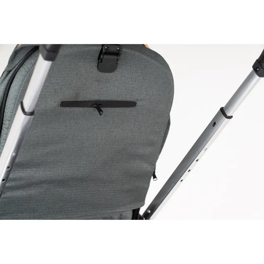 Duux Pro Max2  I-Size Çift Yönlü Kolay Katlanabilen Su Geçirmeyen Travel Sistem-Seyahat Sistem Bebek Arabası Yağmurluk Hediyeli Green - 13