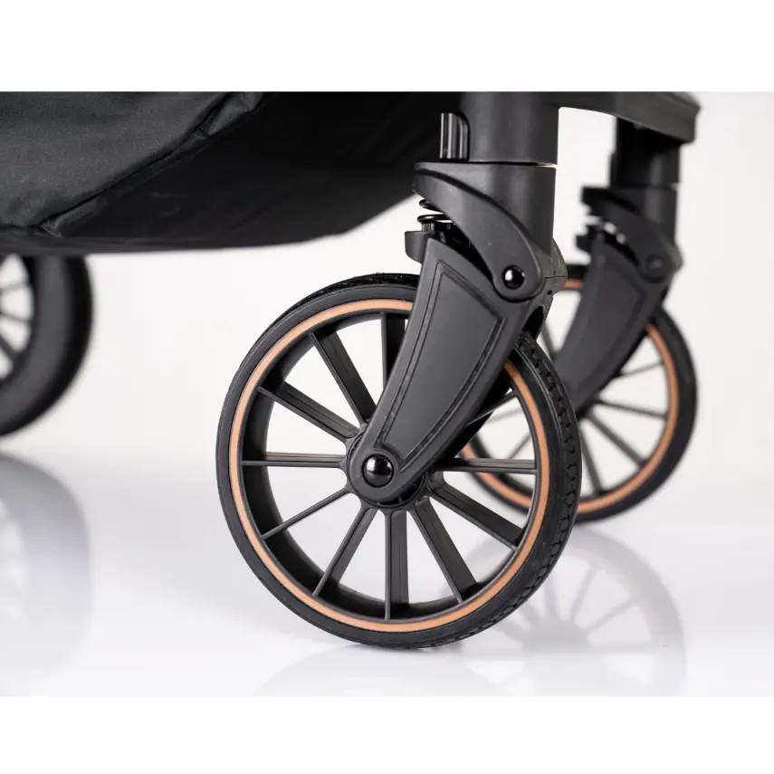 Duux Pro Max2  I-Size Çift Yönlü Kolay Katlanabilen Su Geçirmeyen Travel Sistem-Seyahat Sistem Bebek Arabası Yağmurluk Hediyeli Green - 5