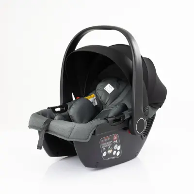 Duux Pro Max2  I-Size Çift Yönlü Kolay Katlanabilen Su Geçirmeyen Travel Sistem-Seyahat Sistem Bebek Arabası Yağmurluk Hediyeli Green - 11