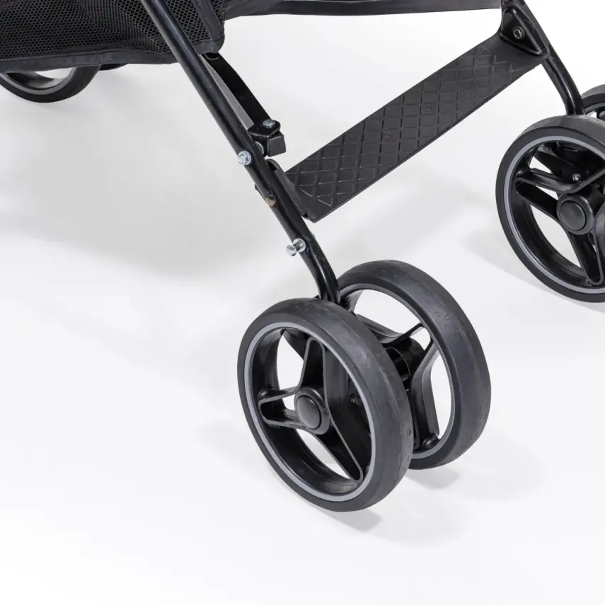 Duux Siena 0-3 Yaş Hafif Puset Baston Bebek Arabası Tam Yatar – Ön Barlı Gri - 19