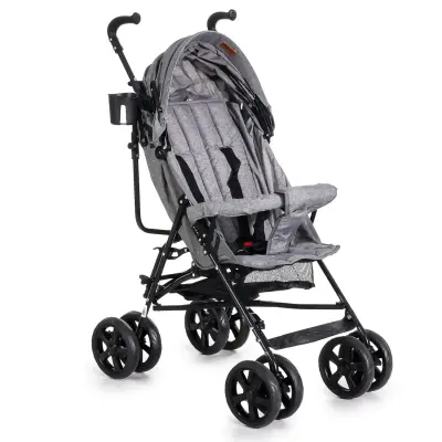 Duux Siena 0-3 Yaş Hafif Puset Baston Bebek Arabası Tam Yatar – Ön Barlı Gri - 25