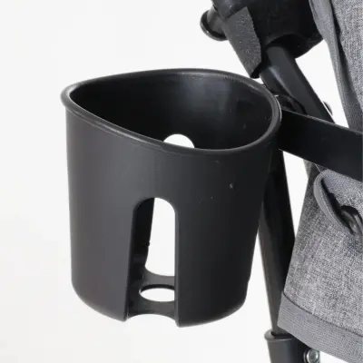 Duux Siena 0-3 Yaş Hafif Puset Baston Bebek Arabası Tam Yatar – Ön Barlı Gri - 26