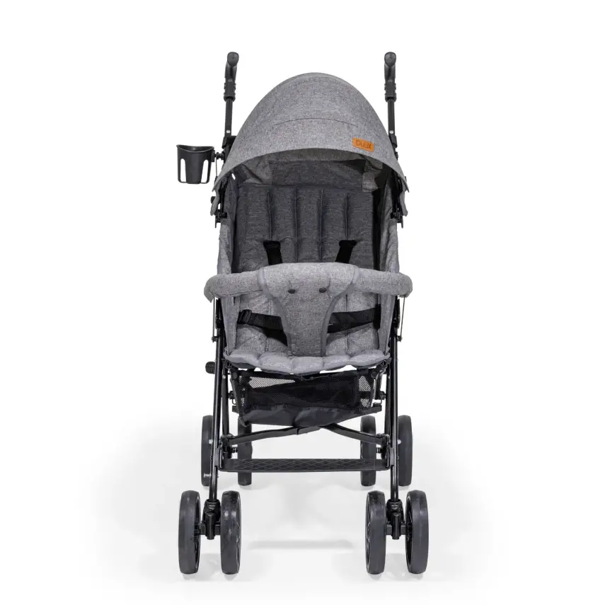 Duux Siena 0-3 Yaş Hafif Puset Baston Bebek Arabası Tam Yatar – Ön Barlı Gri - 15