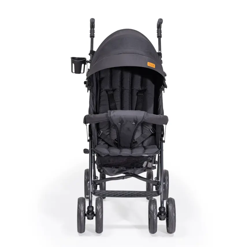 Duux Siena 0-3 Yaş Hafif Puset Baston Bebek Arabası Tam Yatar – Ön Barlı  Siyah - 10