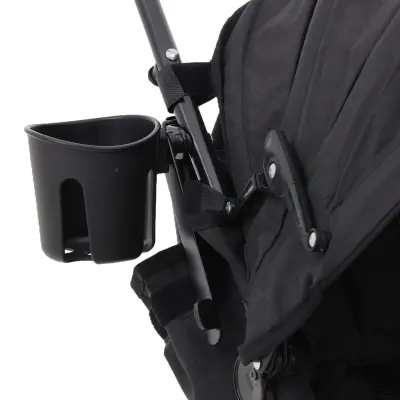 Duux Siena 0-3 Yaş Hafif Puset Baston Bebek Arabası Tam Yatar – Ön Barlı  Siyah - 18