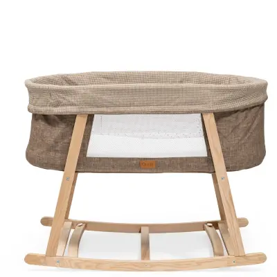 Duux Terra Anne Yanı Ahşap Beşik Kahverengi - 2