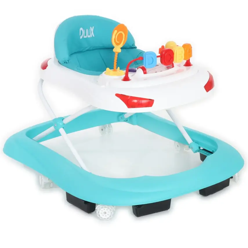 Duux Tobby Oyuncaklı Müzikli 3 Kademeli Örümcek Bebek Yürüteci Beyaz - 2