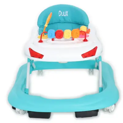 Duux Tobby Oyuncaklı Müzikli 3 Kademeli Örümcek Bebek Yürüteci Beyaz - 7