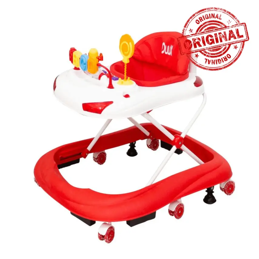 Duux Tobby Yürüteç Kırmızı Beyaz - 1