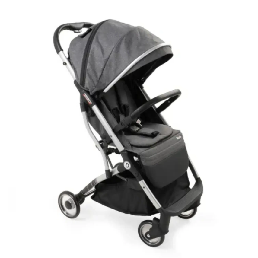 Duux Walker Tek Elle Katlanabilir Kabin Bebek Arabası Antrasit - 1