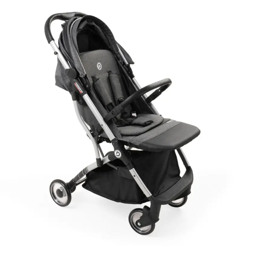 Duux Walker Tek Elle Katlanabilir Kabin Bebek Arabası Antrasit - 6