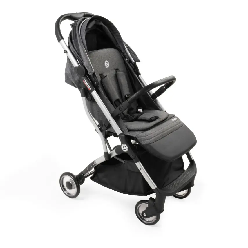 Duux Walker Tek Elle Katlanabilir Kabin Bebek Arabası Antrasit - 9