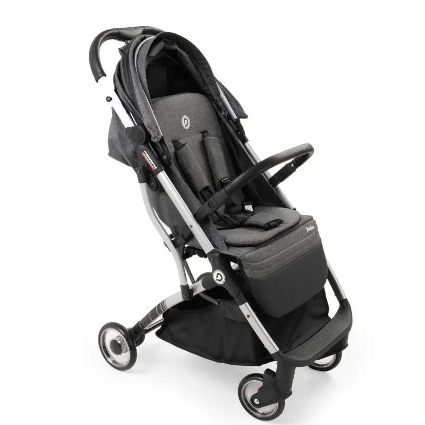 Duux Walker Tek Elle Katlanabilir Kabin Bebek Arabası Antrasit - 5