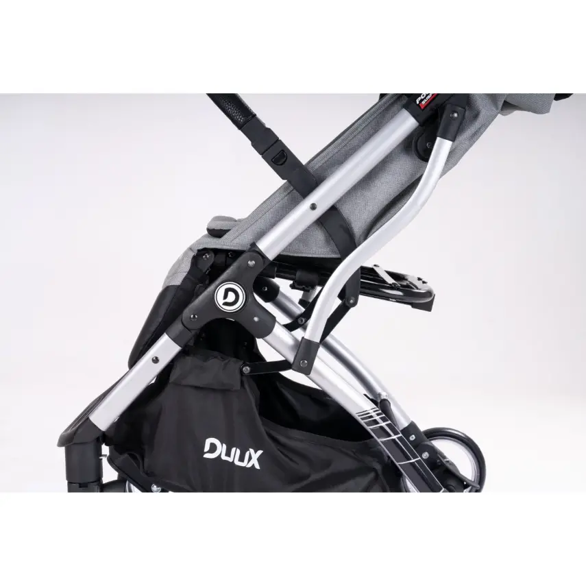 Duux Walker Tek Elle Katlanabilir Kabin Bebek Arabası Gri - 3