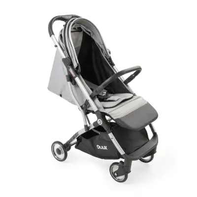 Duux Walker Tek Elle Katlanabilir Kabin Bebek Arabası Gri - 6