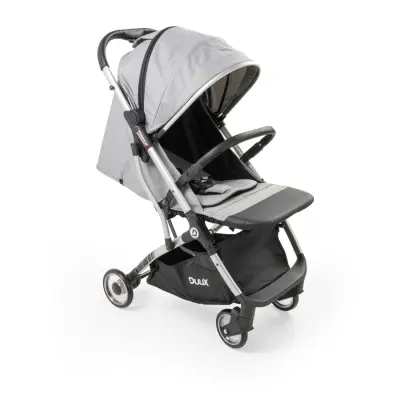 Duux Walker Tek Elle Katlanabilir Kabin Bebek Arabası Gri - 11