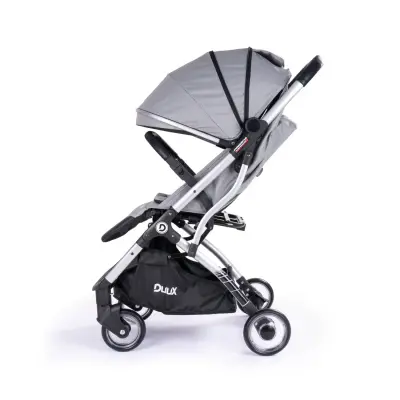Duux Walker Tek Elle Katlanabilir Kabin Bebek Arabası Gri - 18