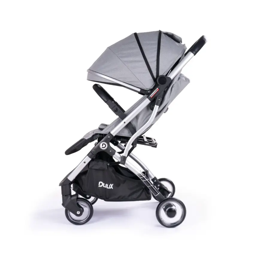 Duux Walker Tek Elle Katlanabilir Kabin Bebek Arabası Gri - 18