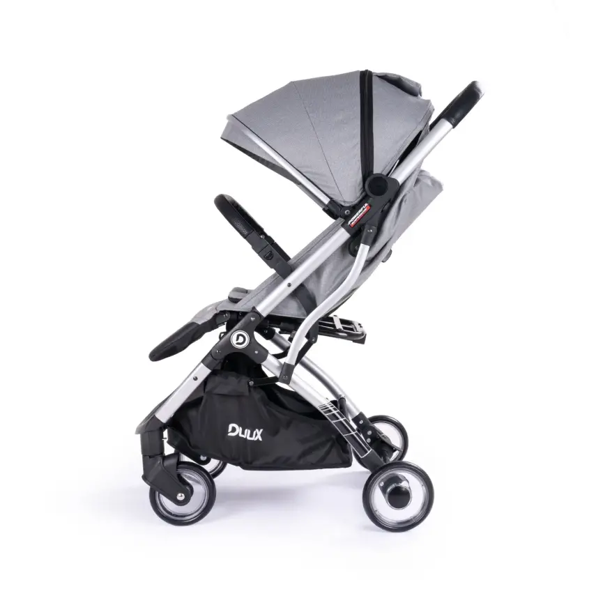 Duux Walker Tek Elle Katlanabilir Kabin Bebek Arabası Gri - 19