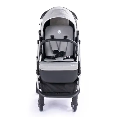 Duux Walker Tek Elle Katlanabilir Kabin Bebek Arabası Gri - 12