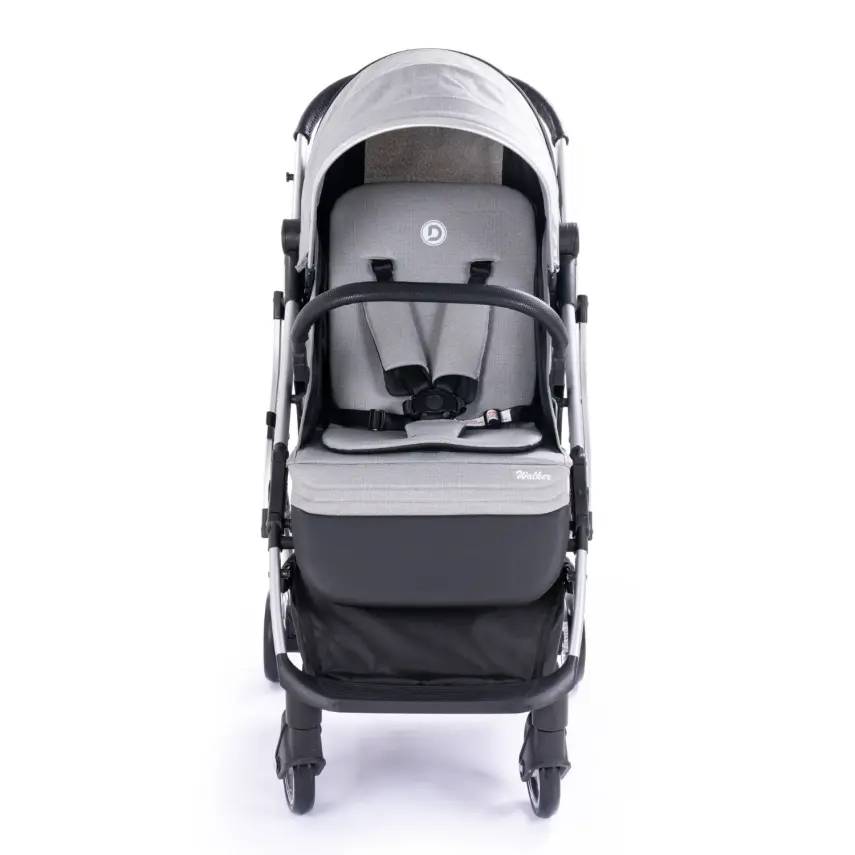 Duux Walker Tek Elle Katlanabilir Kabin Bebek Arabası Gri - 12