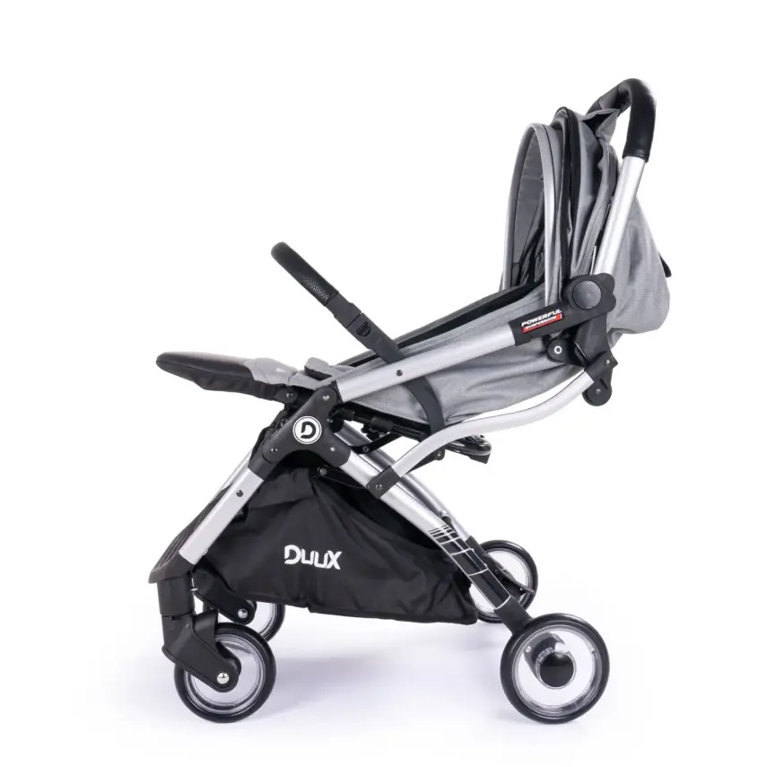 Duux Walker Tek Elle Katlanabilir Kabin Bebek Arabası Gri - 17