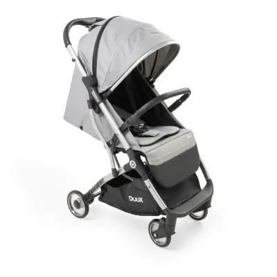 Duux Walker Tek Elle Katlanabilir Kabin Bebek Arabası Gri - 20