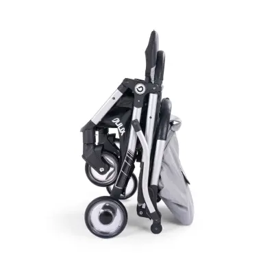 Duux Walker Tek Elle Katlanabilir Kabin Bebek Arabası Gri - 2