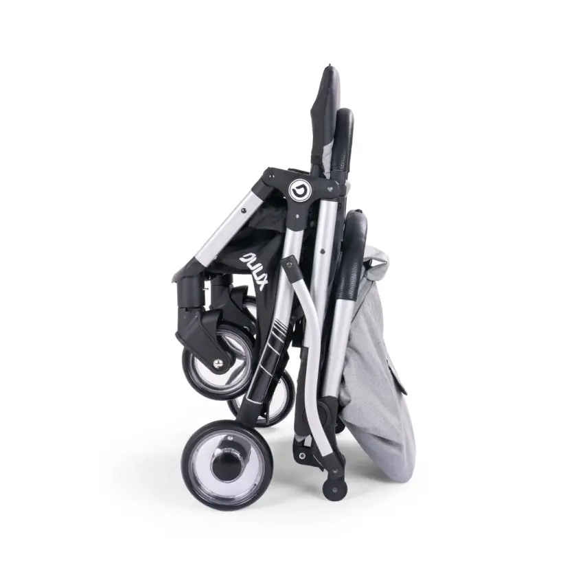 Duux Walker Tek Elle Katlanabilir Kabin Bebek Arabası Gri - 2