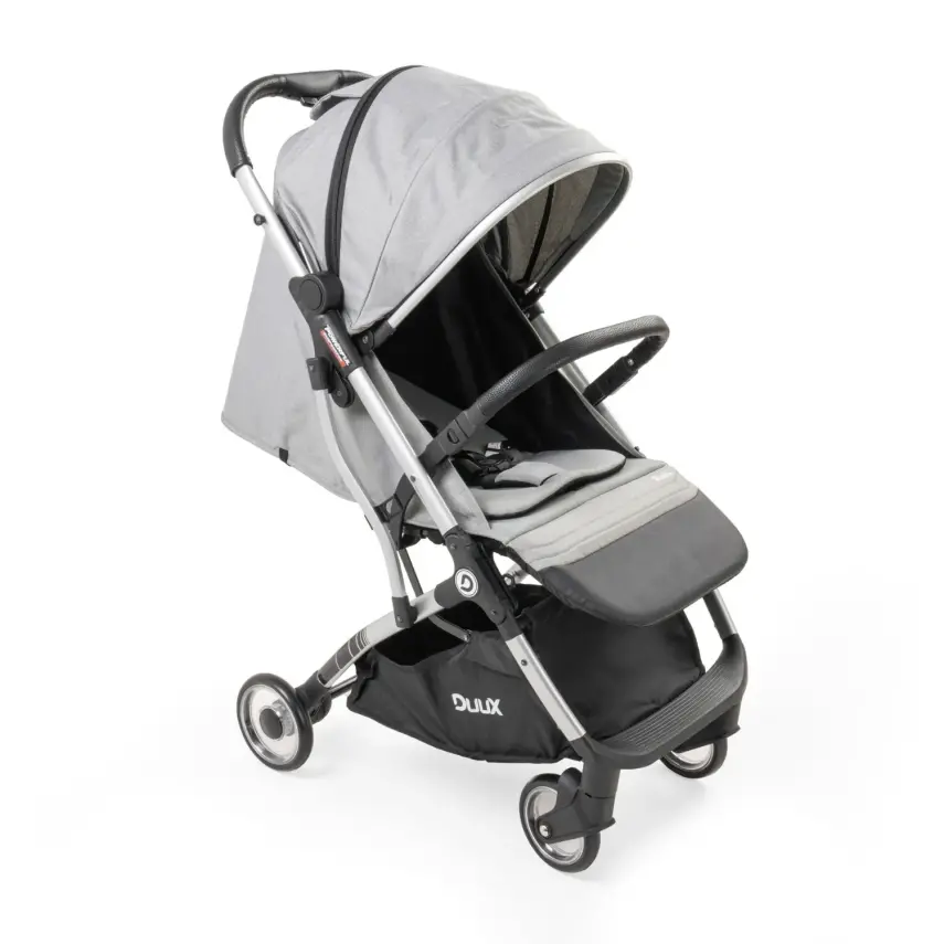 Duux Walker Tek Elle Katlanabilir Kabin Bebek Arabası Gri - 21