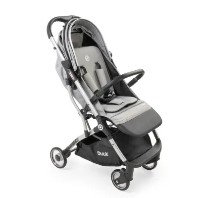 Duux Walker Tek Elle Katlanabilir Kabin Bebek Arabası Gri - 7