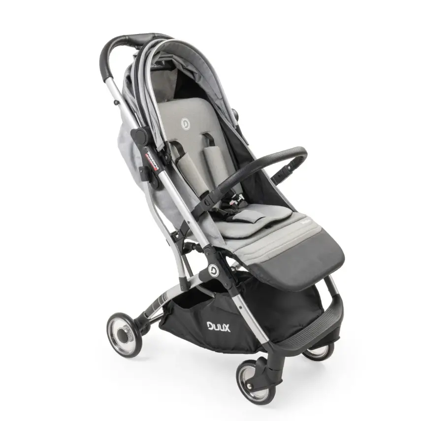 Duux Walker Tek Elle Katlanabilir Kabin Bebek Arabası Gri - 7