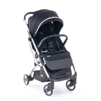 Duux Walker Tek Elle Katlanabilir Kabin Bebek Arabası Siyah