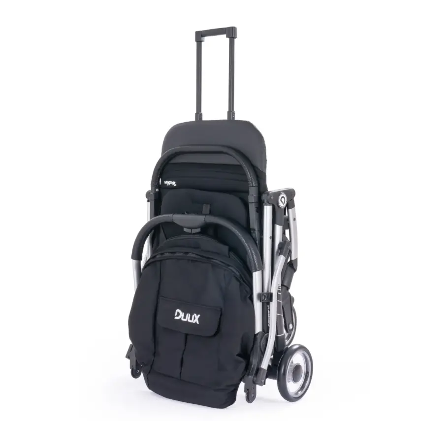 Duux Walker Tek Elle Katlanabilir Kabin Bebek Arabası Siyah - 2