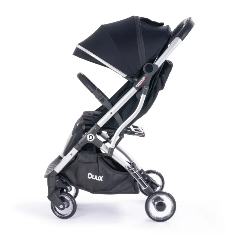 Duux Walker Tek Elle Katlanabilir Kabin Bebek Arabası Siyah - 7