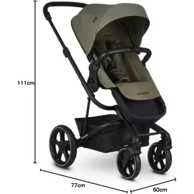 Easywalker Harvey3 Katlanabilen Çift Yönlü Kompakt Bebek Arabası Sage Green - 5
