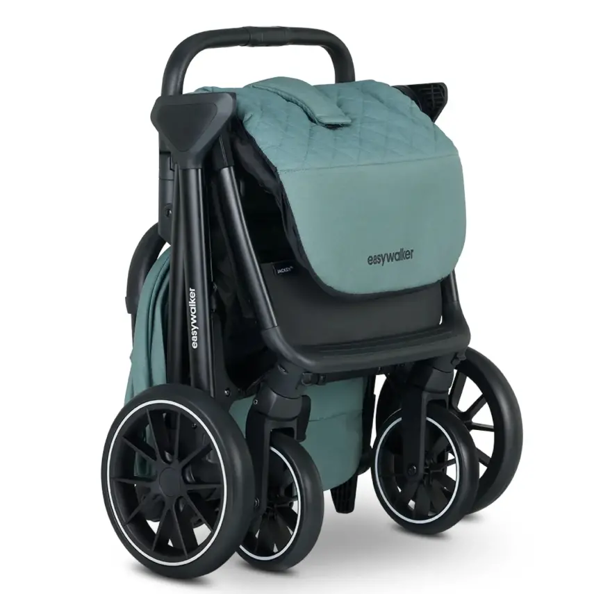 Easywalker Jackey XL Tek Tuşla Katlanabilen Kabin Boy Bebek Arabası Forest Green - 6