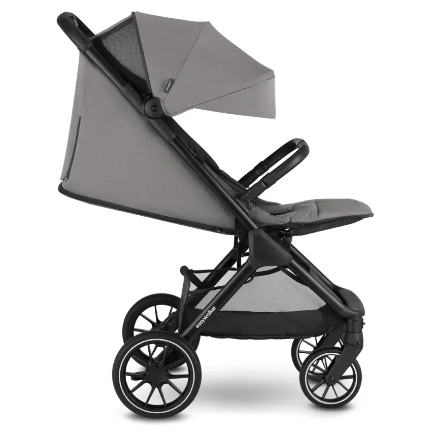 Easywalker Jackey XL Tek Tuşla Katlanabilen Kabin Boy  Bebek Arabası Marble Grey - 5