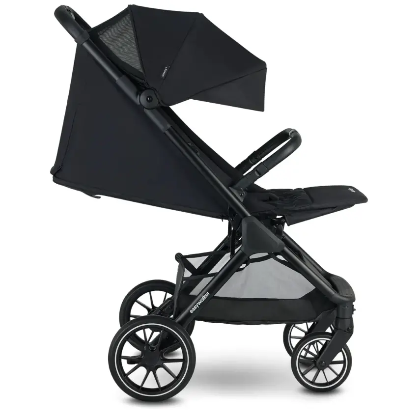 Easywalker Jackey XL Tek Tuşla Katlanabilen Kabin Boy Bebek Arabası Shadow Black - 5