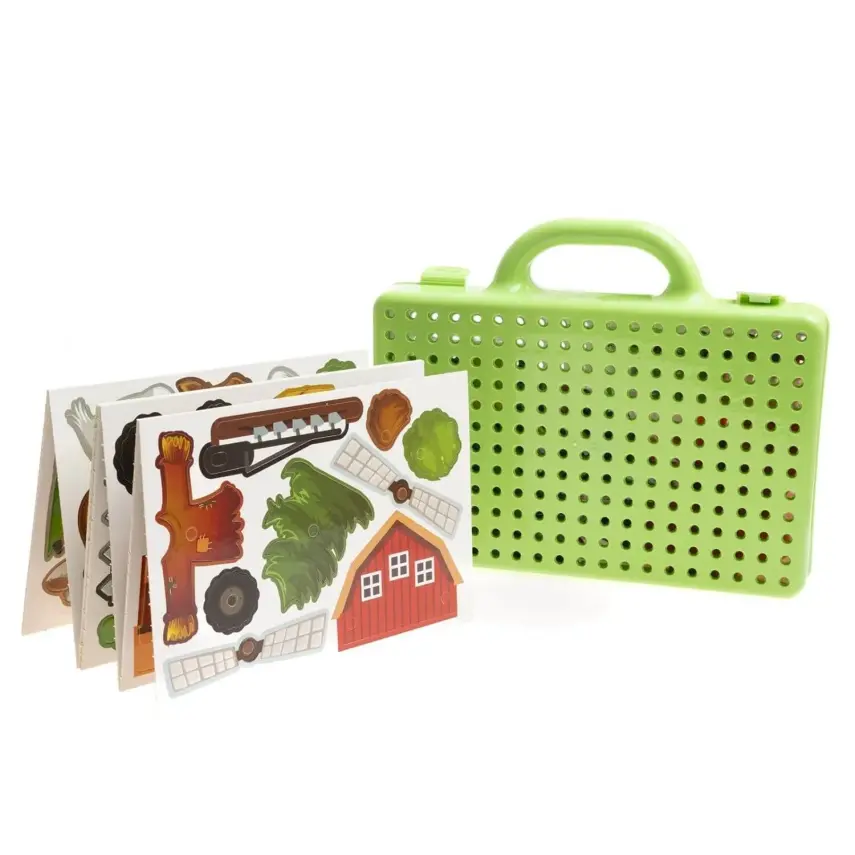 Eğitici Matkap Seti Çiflik Hayvanları 3D Stem Creative - 9